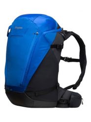 Bergans Plecak "Rabot Daypack 34 M/L" w kolorze czarno-niebieskim - 27 x 54 x 26 cm rozmiar: onesize. Czarne plecaki damskie Bergans, bez wzorów, z materiału, sportowe. Za 434.85 zł.