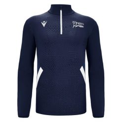Koszulka treningowa Sale Sharks 2024/25. Niebieskie koszulki męskie z długim rękawem Macron, xl. Za 327.00 zł.