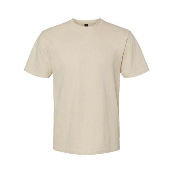Koszulka Unisex Dla Dorosłych Softstyle Midweight. Brązowe bluzki damskie Gildan, s, bez wzorów, bez kołnierzyka. Za 43.99 zł.