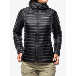 Kurtka puchowa damska Montane Anti-Freeze Lite Hoodie. Czerwone kurtki damskie Montane, l, bez wzorów, z puchu, bez kaptura. Za 734.99 zł.
