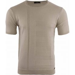 T-shirt męski Jimmy Sanders Zeus stone. Brązowe t-shirty męskie 47 Brand, m, bez wzorów, z bawełny, bez kołnierzyka. Za 49.28 zł.