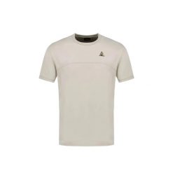 Koszulka Le Coq Sportif. Brązowe t-shirty sportowe męskie Le Coq Sportif, l, z materiału, bez ramiączek. Za 325.50 zł.