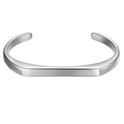 True Rebels Bransoletka ze Stali Nierdzewnej w srebrnym Bransoletki 1 ct Męskie. Szare biżuteria dla mężczyzn True Rebels, srebrne. Za 159.99 zł.