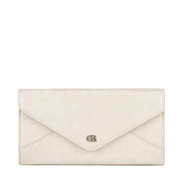 Portfel GINO ROSSI. Brązowe portfele damskie Gino Rossi, bez wzorów. Za 99.99 zł.