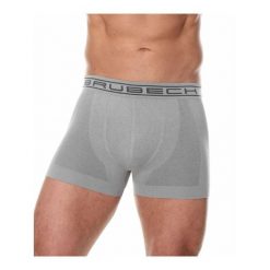 Bokserki męskie bawełniane Brubeck classic COMFORT COTTON. Szare bokserki męskie Brubeck, bez wzorów, z bawełny. Za 41.99 zł.