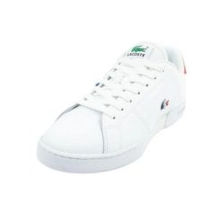 Męskie Skórzane Buty Treningowe Carnaby Cup 125 Contrast. Białe buty fitness męskie Lacoste. Za 666.99 zł.