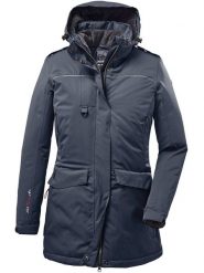 Killtec Parka funkcyjna "Ostfold" w kolorze granatowym rozmiar: 42. Niebieskie parki damskie KILLTEC, m, bez wzorów. Za 254.74 zł.
