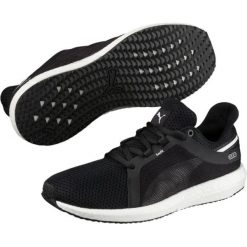 Puma buty treningowe Mega NRGY Turbo 2 Wns Black Wh 40. Czarne buty sportowe na co dzień damskie Puma, na fitness i siłownię. W wyprzedaży za 259.00 zł.