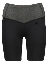 Asics Szorty kolarskie "Flexform" w kolorze czarno-szarym rozmiar: XS. Czarne spodenki sportowe damskie Asics, xs, z materiału, rowerowe. Za 61.60 zł.