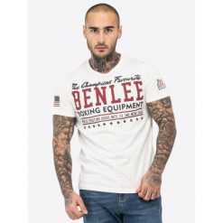 T-shirt o wąskim kroju Benlee Champions. Białe t-shirty męskie Benlee, bez wzorów, bez kołnierzyka. Za 152.50 zł.