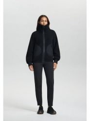 LUHTA Kurtka polarowa "Iskoinen" w kolorze czarnym rozmiar: XXL. Czarne kurtki damskie Luhta, xxl, bez wzorów, z polaru, bez kaptura. Za 274.10 zł.