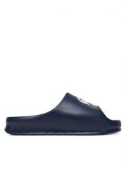 Lacoste Klapki 7-49CMA0024 Granatowy. Niebieskie klapki i japonki męskie Lacoste, z tworzywa sztucznego. Za 149.99 zł.