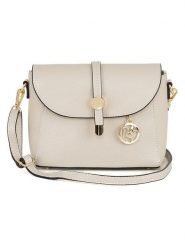 Pia Sassi Skórzana torebka "La Marmora" w kolorze beżowym - 25 x 19 x 8 cm rozmiar: onesize. Brązowe torebki klasyczne damskie Pia Sassi, bez wzorów, z materiału, bez dodatków. Za 260.99 zł.