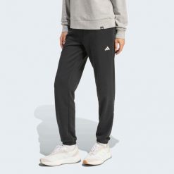 Spodnie fitness damskie. Czarne spodnie dresowe damskie Adidas, m, z dresówki, na fitness i siłownię. Za 199.99 zł.