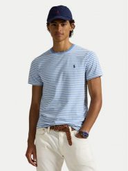 Polo Ralph Lauren T-Shirt 710956828007 Niebieski Regular Fit. Niebieskie koszulki polo męskie Polo Ralph Lauren, m, bez wzorów, z bawełny, bez ramiączek. Za 399.99 zł.