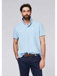 Polo Sylt Koszulka polo w kolorze błękitnym rozmiar: S. Niebieskie koszulki polo męskie Polo Sylt, s, bez wzorów, z bawełny, bez ramiączek. Za 92.21 zł.