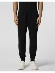 Plein Sport Spodnie dresowe SAFC MJT2788 STE003N Czarny Regular Fit. Czarne spodnie dresowe męskie Plein Sport, bez wzorów, z bawełny. Za 509.99 zł.