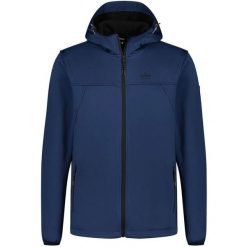 Męska kurtka softshell Kjelvik Dario Blue S. Niebieskie kurtki męskie ZSPORT, m, bez wzorów, z softshellu. Za 235.99 zł.