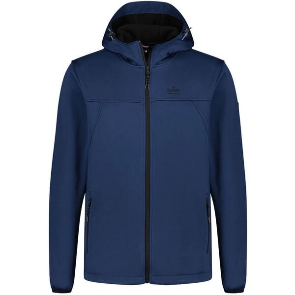 Męska kurtka softshell Kjelvik Dario Blue S. Niebieskie kurtki męskie ZSPORT, m, bez wzorów, z softshellu. Za 235.99 zł.