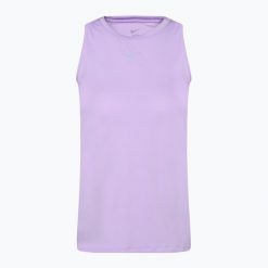 Tank top treningowy damski Nike One Classic Dri-Fit. Białe topy damskie Nike, bez wzorów, bez kołnierzyka. Za 119.99 zł.