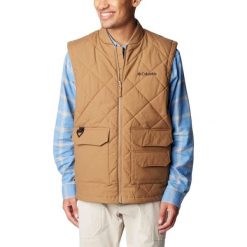 Kamizelka męska Columbia Rad Padded. Brązowe kamizelki męskie Columbia, m. W wyprzedaży za 447.00 zł.
