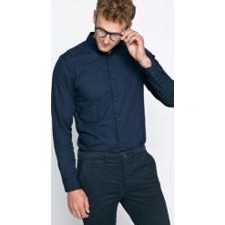 Produkt by Jack & Jones - Koszula. Czarne koszule męskie PRODUKT by Jack & Jones, l, bez wzorów, z bawełny, bez kołnierzyka, bez ramiączek. W wyprzedaży za 69.90 zł.