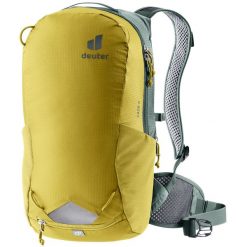 Plecak na rower Deuter RACE. Białe plecaki damskie Deuter, bez wzorów, z materiału. Za 340.25 zł.
