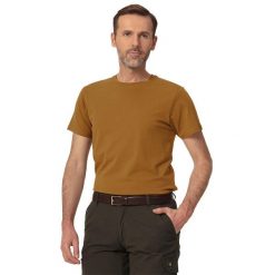 T-shirt myśliwski Tagart Fnt wysokiej jakości bawełna. Żółte t-shirty męskie tagart, m, bez wzorów, z bawełny, bez kołnierzyka. Za 85.00 zł.
