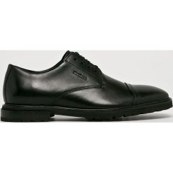 Strellson - Półbuty. Czarne buty wizytowe męskie Strellson, z materiału, bez zapięcia. W wyprzedaży za 459.90 zł.