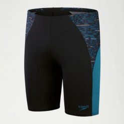 Kąpielówki męskie spodenki kąpielowe Speedo Endurance Splice. Czarne kąpielówki męskie Speedo, m, bez wzorów, do pływania. Za 287.15 zł.
