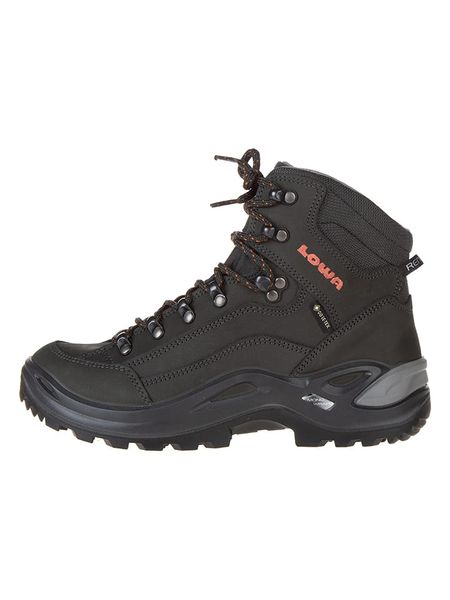 LOWA Skórzane botki turystyczne "Renegade GTX MID" w kolorze czarnym rozmiar: 38. Czarne obuwie trekkingowe damskie Lowa. Za 792.53 zł.