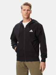 Adidas Bluza Feelcozy IA6045 Czarny Regular Fit. Czarne bluzy bez kaptura męskie Adidas, l, z bawełny. Za 239.99 zł.