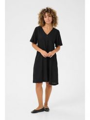 Cream Sukienka w kolorze czarnym rozmiar: 36. Czarne sukienki damskie Cream, bez wzorów, bez kołnierzyka, bez ramiączek, midi. Za 130.99 zł.