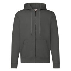 Klasyczna Kurtka Z Kapturem Dla Dorosłych Unisex. Czerwone kurtki damskie Fruit of the Loom, s, bez wzorów, z kapturem. Za 162.99 zł.