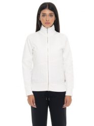 Bluza zimowa Damen ze Stehkragen und Reißverschluss, Leone 1947 Warkocz. Szare bluzy bez kaptura damskie LEONE 1947 APPAREL, xl, z bawełny. Za 383.11 zł.