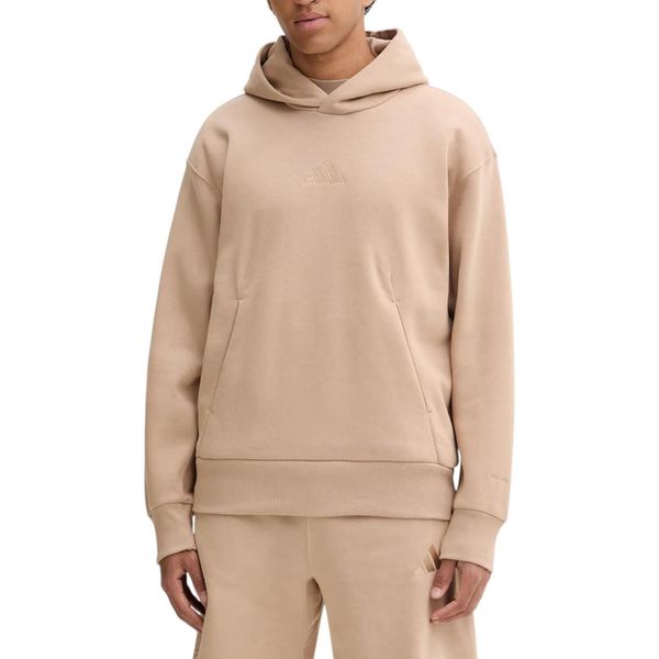 Bluza męska adidas All Szn Fleece. Brązowe bluzy bez kaptura męskie Adidas, m, z bawełny. Za 200.99 zł.