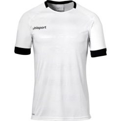 Koszulka Uhlsport Division 2.0. Białe t-shirty sportowe męskie UHLSPORT, l, z materiału, bez ramiączek, do piłki nożnej. Za 183.50 zł.