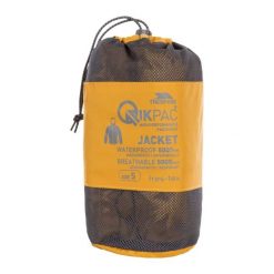 Kurtka Unisex Qikpac X Rozpinana. Żółte kurtki damskie Trespass, m, bez wzorów, z materiału, z kapturem. Za 163.99 zł.