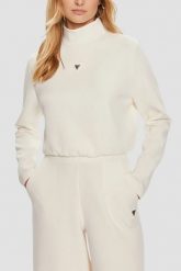 GUESS Bluza damska w kolorze ecru Olympe, Rozmiar M. Brązowe bluzy bez kaptura damskie Guess, m. W wyprzedaży za 248.99 zł.