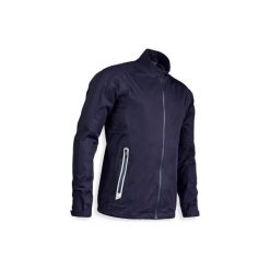 Kurtka wodoodporna do golfa Rain Weather męska. Czarne kurtki męskie INESIS, l, bez wzorów, z materiału, bez kaptura. Za 239.99 zł.