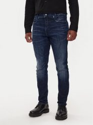 G-Star Raw Jeansy D-Staq 3D D05385-C051 Granatowy Slim Fit. Niebieskie jeansy męskie G-Star Raw. Za 639.99 zł.