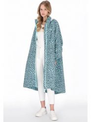 Schmuddelwedda Płaszcz przeciwdeszczowy w kolorze granatowo-turkusowym rozmiar: XS. Niebieskie kurtki przeciwdeszczowe damskie Schmuddelwedda, xs, bez wzorów, sportowe. Za 304.99 zł.