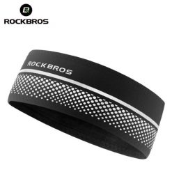 Opaska kolarska poliestrowa ROCKBROS. Czarne obuwie trekkingowe damskie ROCKBROS. Za 55.60 zł.