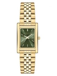 Liebeskind Zegarek kwarcowy w kolorze złoto-oliwkowym rozmiar: onesize. Zielone, analogowe zegarki damskie Liebeskind, ze stali. Za 347.99 zł.