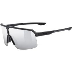 Okulary rowerowe UVEX Ramp. Czarne okulary przeciwsłoneczne męskie Uvex. Za 289.99 zł.