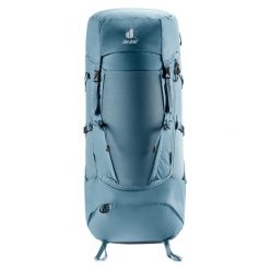 Plecak trekkingowy Deuter Aircontact Core 60+10 - atlantic/ink. Niebieskie plecaki damskie Deuter, bez wzorów, z materiału. Za 1,453.20 zł.