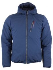 Peak Mountain Dwustronna kurtka "Colisee" w kolorze granatowym rozmiar: XXL. Niebieskie kurtki męskie Peak Mountain, na zimę, xxl, bez wzorów, bez kaptura. Za 404.99 zł.