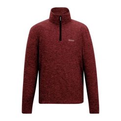 Bluza Polarowa Męska Melanżowy Suwak Do Połowy Thompson. Czerwone bluzy bez kaptura męskie Regatta, m, z polaru. Za 68.99 zł.