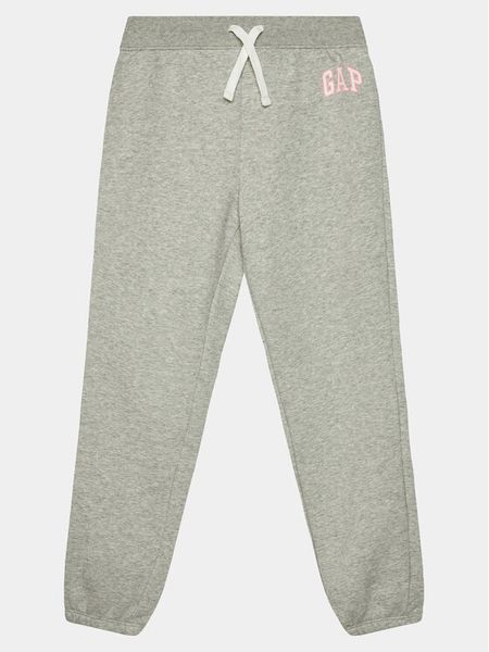 Gap Spodnie dresowe 482442-00 Szary Regular Fit. Szare spodnie dziewczęce GAP, z bawełny. Za 69.99 zł.