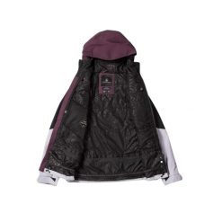 Damska kurtka narciarska Volcom V.co Aris Ins Gore. Fioletowe kurtki damskie Volcom, bez wzorów, z gore-texu, bez kaptura, narciarskie, gore-tex. Za 978.55 zł.